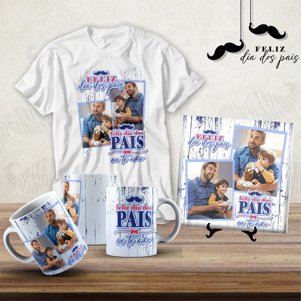 Arquivo Combo Sublimação Dia dos Pais 16
