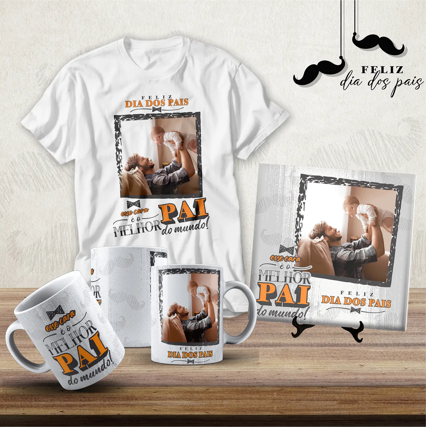 Arquivo Combo Sublimação Dia dos Pais 17