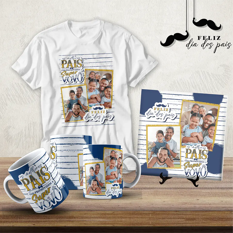 Arquivo Combo Sublimação Dia dos Pais 19