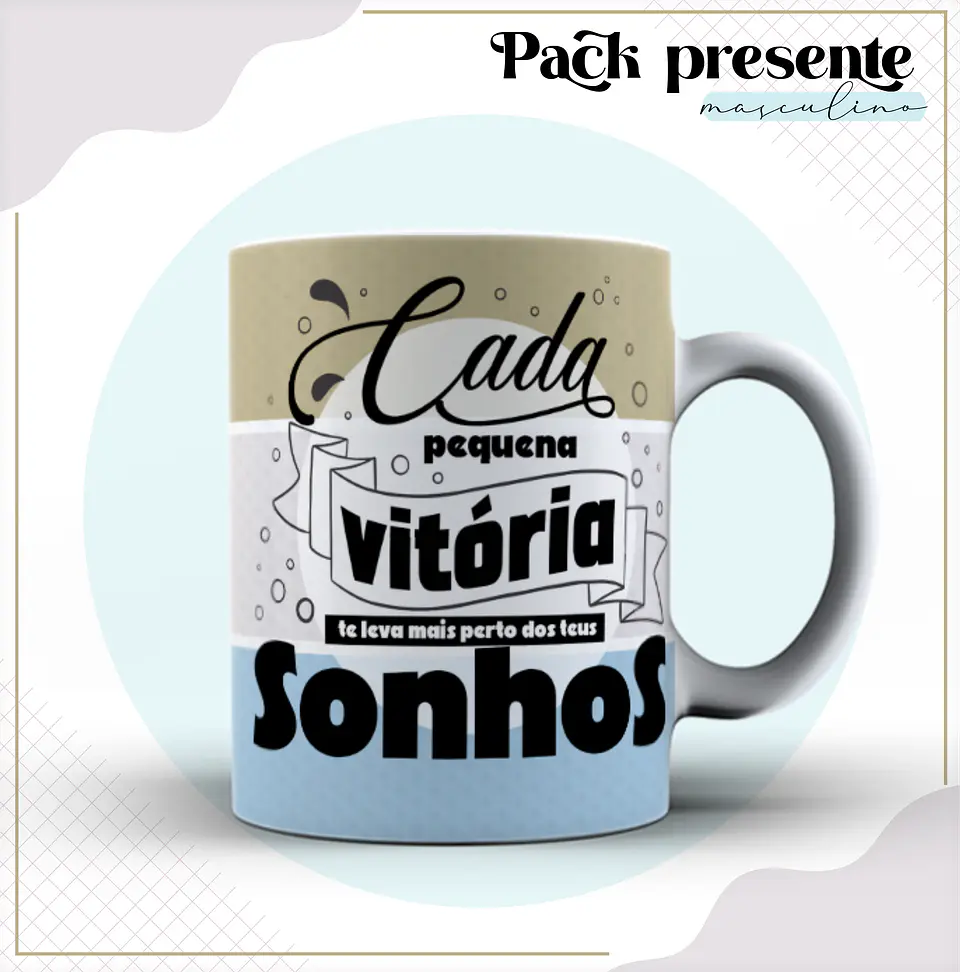Arquivo Encadernação Kit Agenda Masculina Frases Motivacionais 2