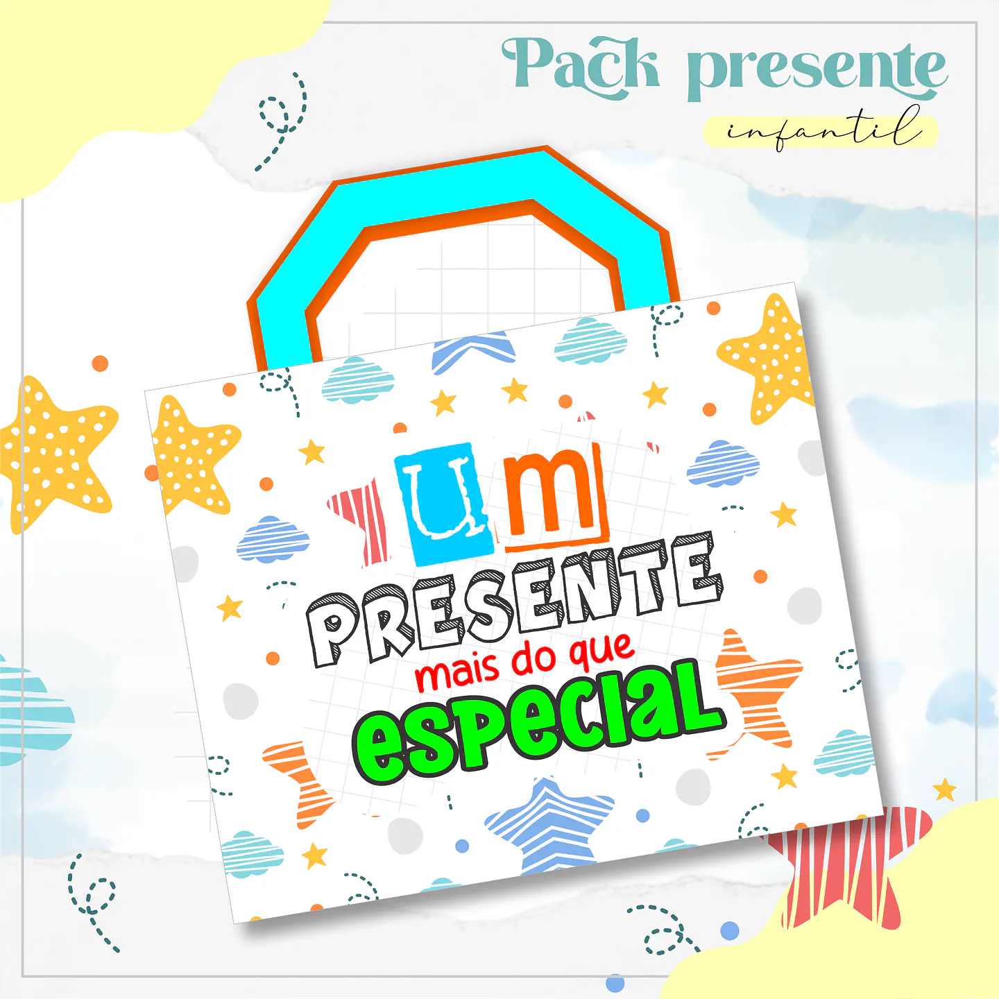 Arquivo Kit Encadernação Diário Infantil 4