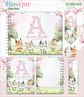 Arquivo Combo Encadernação Baby Bosque Aquarela - Thumbnail 1