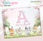 Arquivo Combo Encadernação Baby Bosque Aquarela - Thumbnail 2