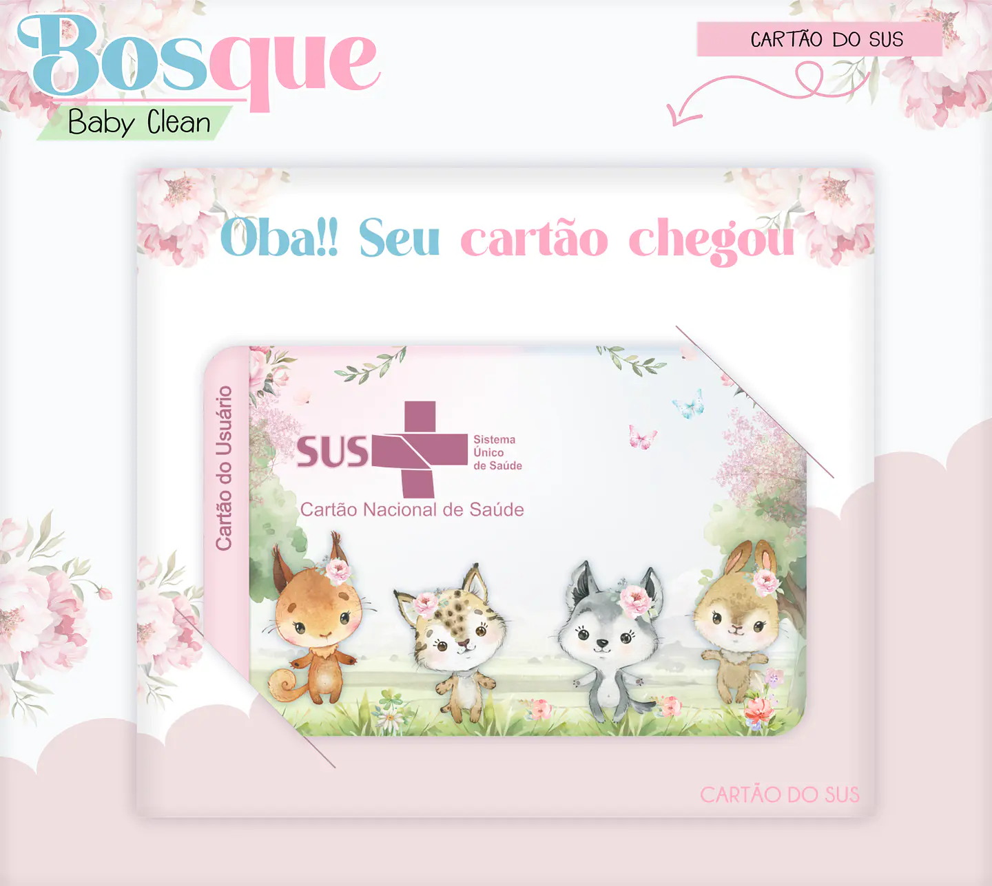 Arquivo Combo Encadernação Baby Bosque Aquarela 11