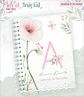 Arquivo Combo Encadernação Baby Jardim Floral Delicado Alfabeto - Thumbnail 9