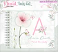 Arquivo Combo Encadernação Baby Jardim Floral Delicado Alfabeto - Thumbnail 11