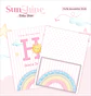 Arquivo Combo Encadernação Baby Sunshine Arco Iris Alfabeto - Thumbnail 2