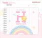 Arquivo Combo Encadernação Baby Sunshine Arco Iris Alfabeto - Thumbnail 13