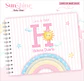 Arquivo Combo Encadernação Baby Sunshine Arco Iris Alfabeto - Thumbnail 14
