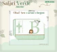 Arquivo Combo Encadernação Baby Safari Verde Alfabeto - Thumbnail 6