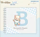 Arquivo Combo Encadernação Baby Ursinho Azul Alfabeto - Thumbnail 9