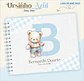 Arquivo Combo Encadernação Baby Ursinho Azul Alfabeto - Thumbnail 11