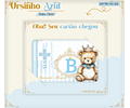 Arquivo Combo Encadernação Baby Ursinho Realeza Alfabeto