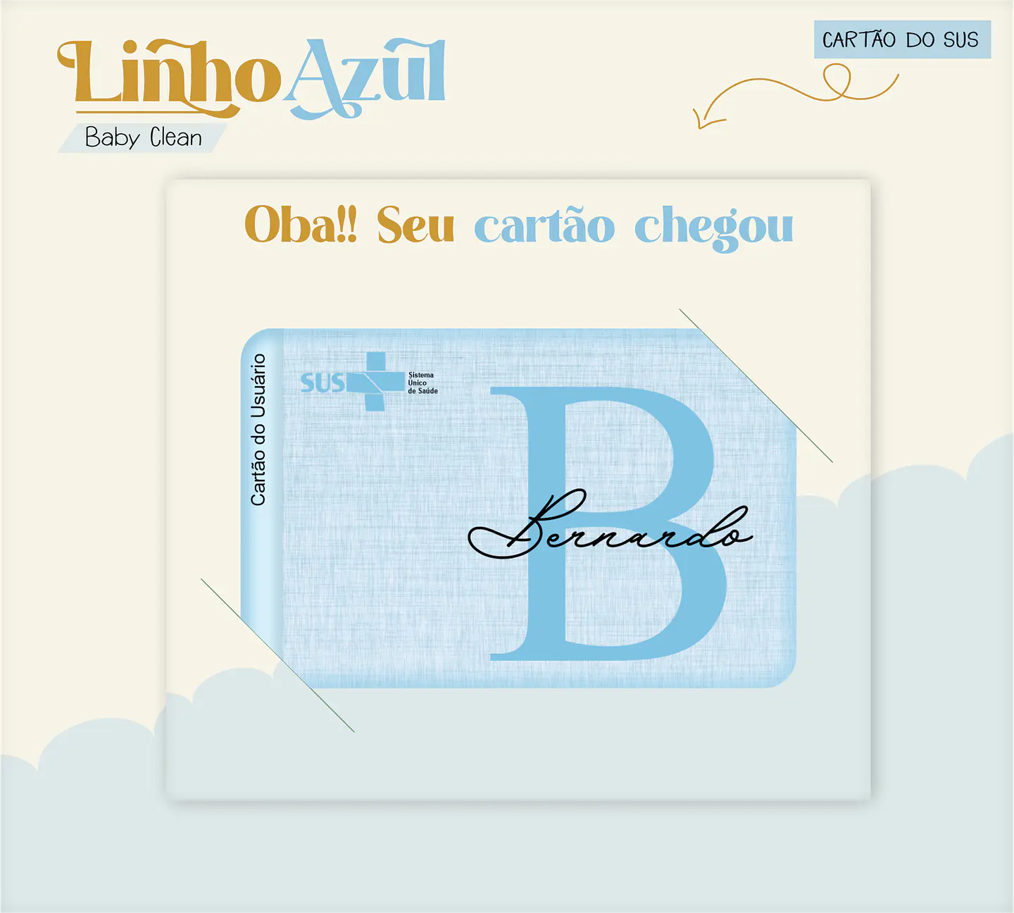 Arquivo Combo Encadernação Baby Linho Azul Alfabeto 3