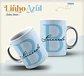 Arquivo Combo Encadernação Baby Linho Azul Alfabeto - Thumbnail 15