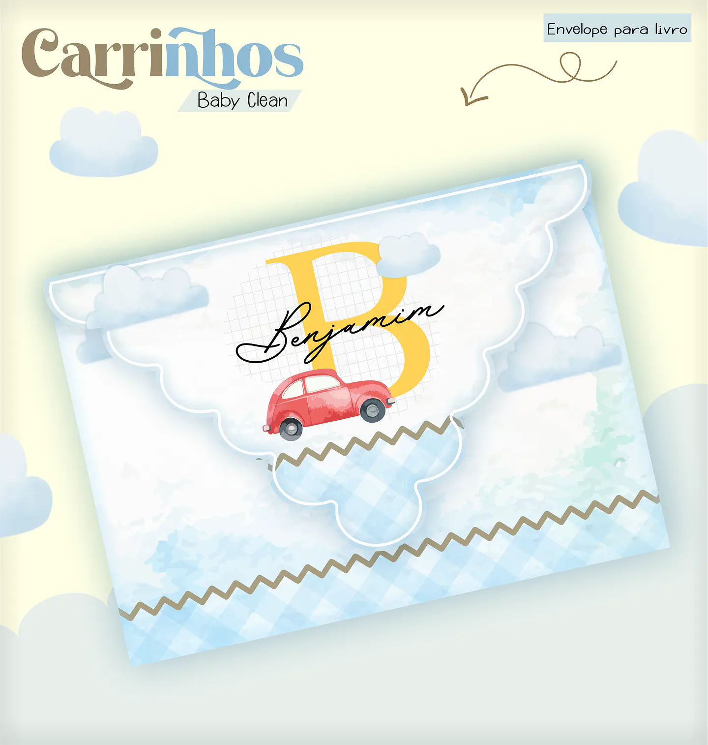 Arquivo Combo Encadernação Baby Elefantinho Azul 13