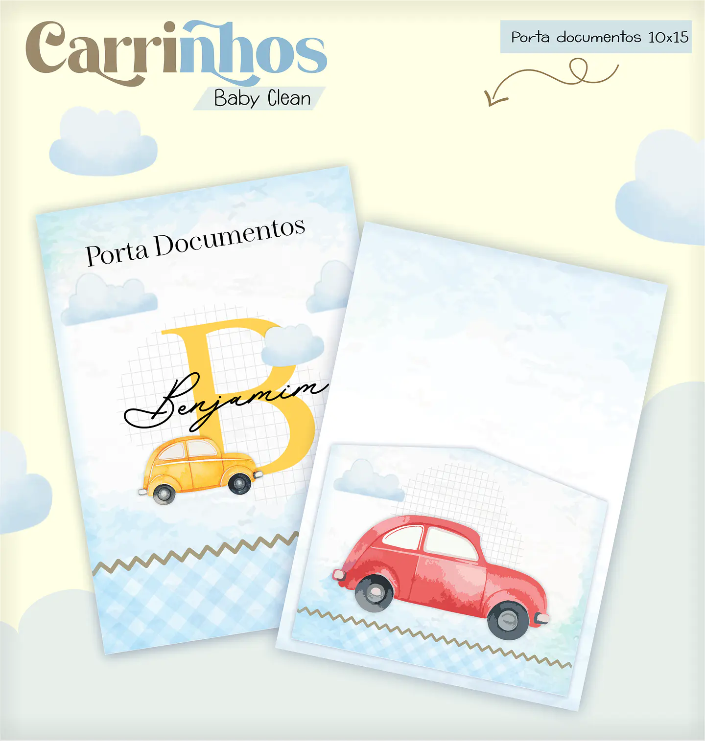 Arquivo Combo Encadernação Baby Elefantinho Azul 14