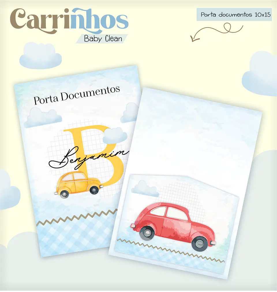 Arquivo Combo Encadernação Baby Elefantinho Azul 14