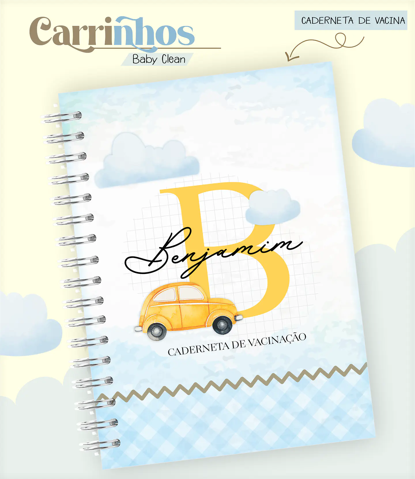 Arquivo Combo Encadernação Baby Carrinho Alfabeto 6