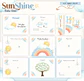 Arquivo Combo Encadernação Baby Sunshine Arco Iris Azul Alfabeto - Thumbnail 11