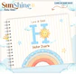 Arquivo Combo Encadernação Baby Sunshine Arco Iris Azul Alfabeto - Thumbnail 12