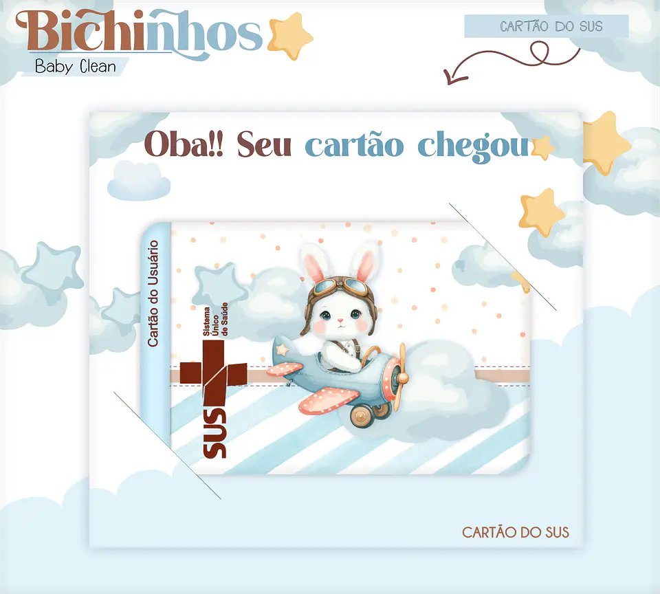 Arquivo Combo Encadernação Baby Coelhinho Aviador Alfabeto 6