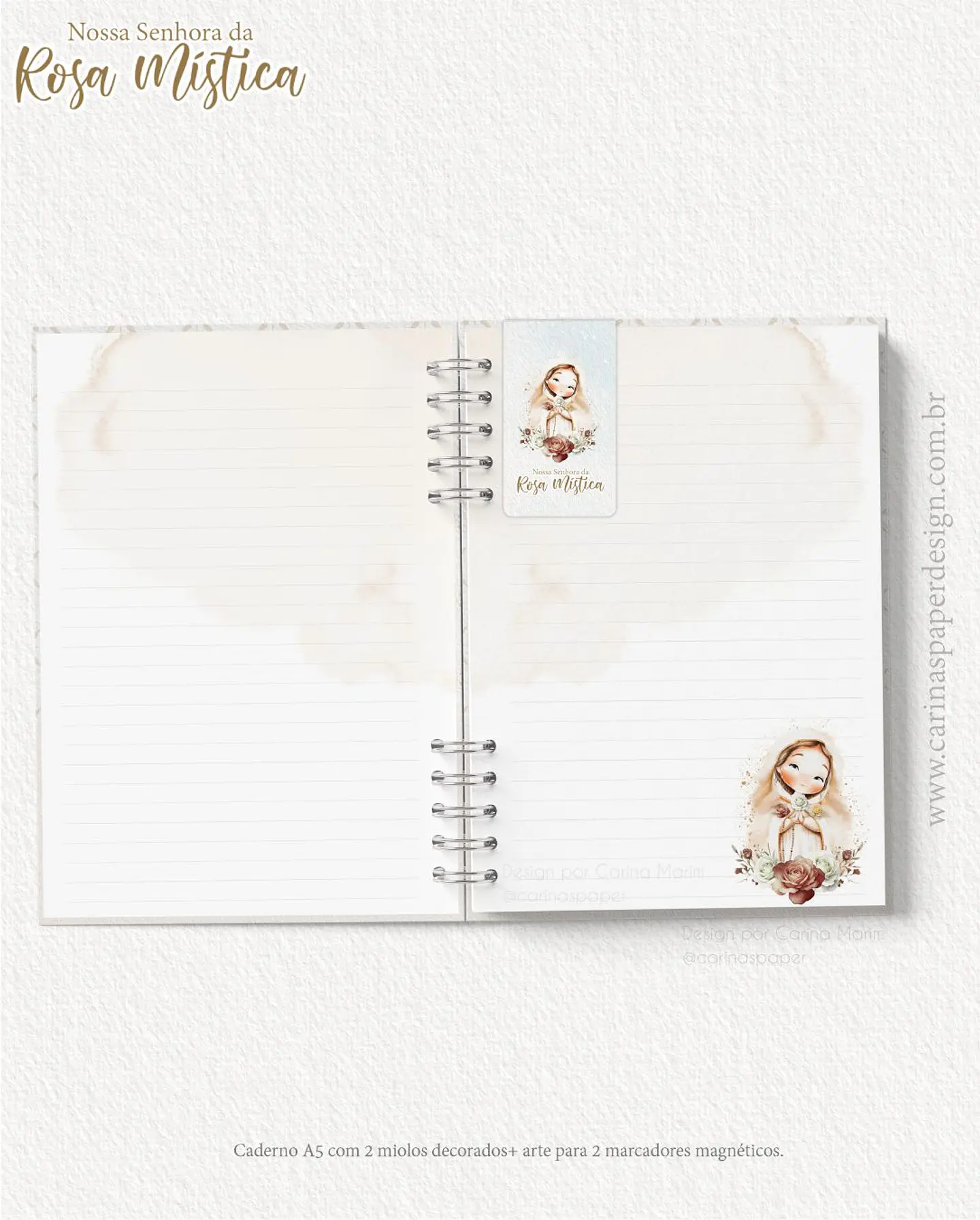 Arquivo Encadernção Nossa Senhora da Rosa Mística 4
