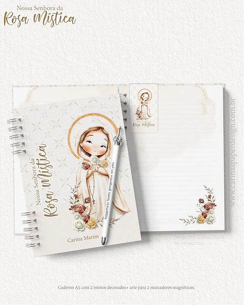 Arquivo Encadernção Nossa Senhora da Rosa Mística