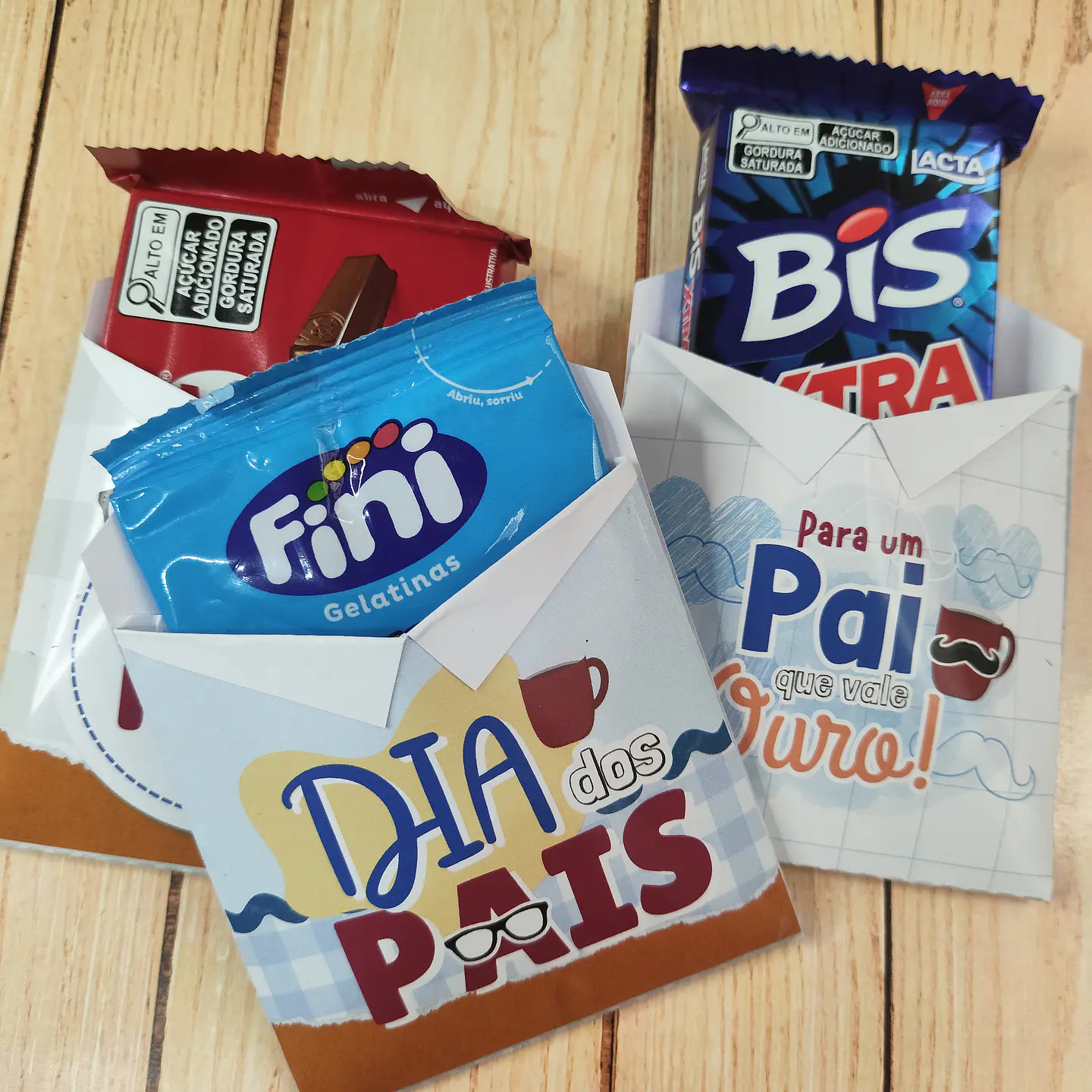 Arquivo Dia dos Pais Cristão Envelope para Doces 2