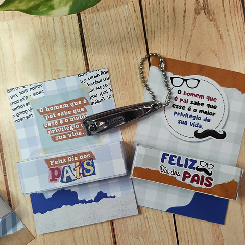 Arquivo Dia dos Pais Cristão Card Cortador de Unha