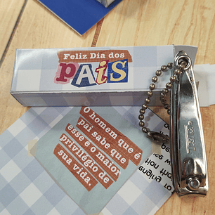 Arquivo Dia dos Pais Cristão Card Cortador de Unha