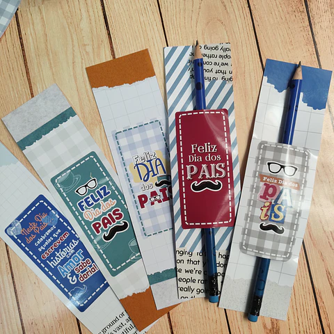 Arquivo Dia dos Pais Cristão Card Caneta ou Lápis