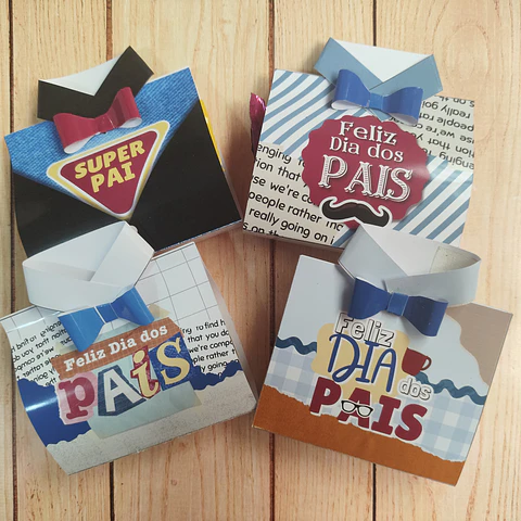 Arquivo Dia dos Pais Cristão Porta Bombom Camisa