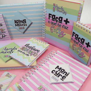 Arquivo Encadernação Combo Agendamento 2025