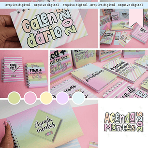 Arquivo Encadernação Combo Agendamento 2025