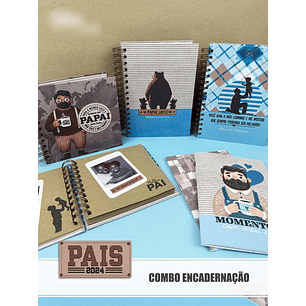 Arquivo Dia dos Pais Kit Encadernação
