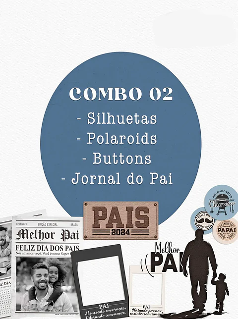 Kit Digital Dia dos Pais 2024 - Combo 2