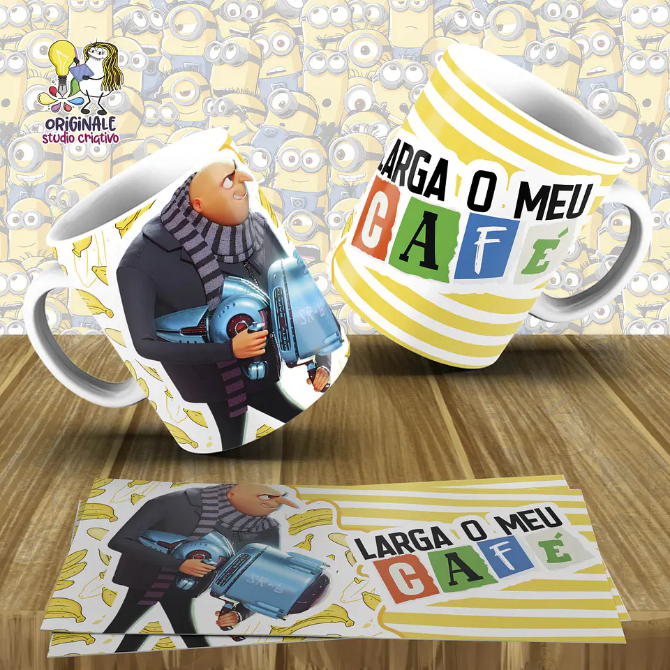 Arquivo Caneca Minnions Café 3