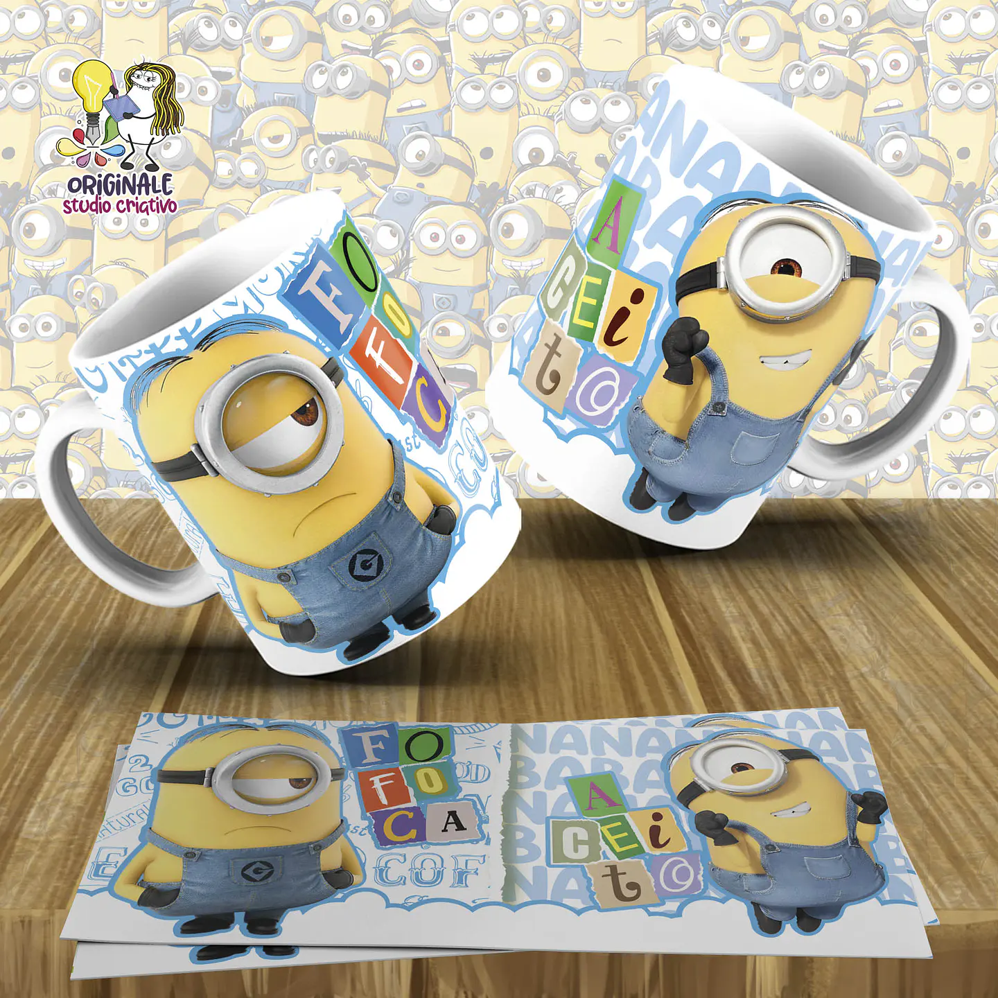 Arquivo Caneca Minnions Café 5