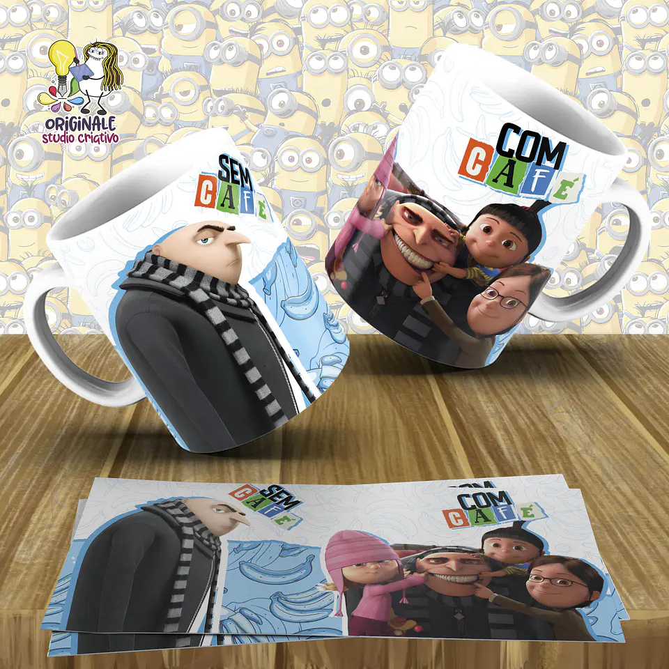 Arquivo Caneca Minnions Café 6