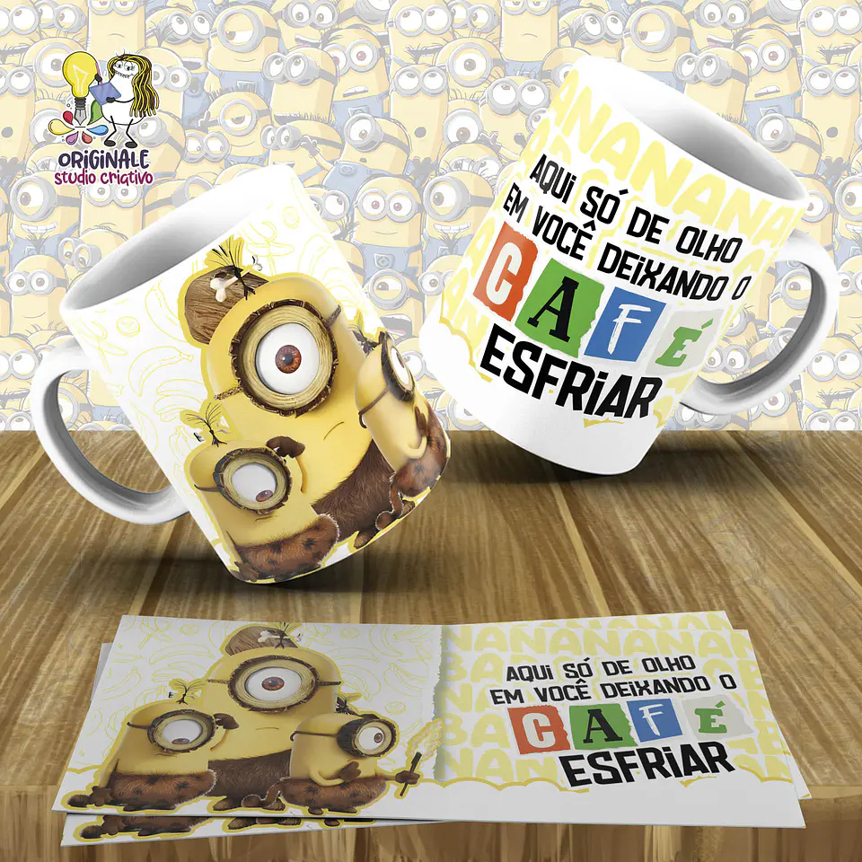Arquivo Caneca Minnions Café 8