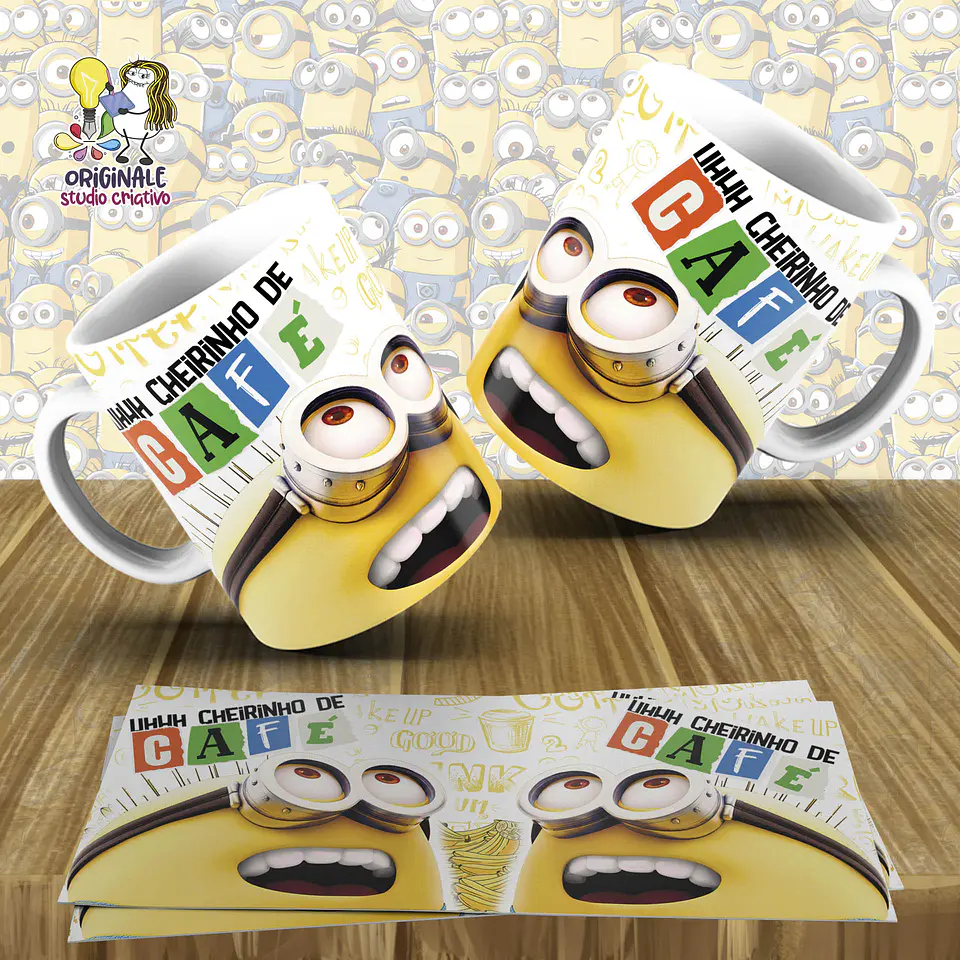 Arquivo Caneca Minnions Café 13