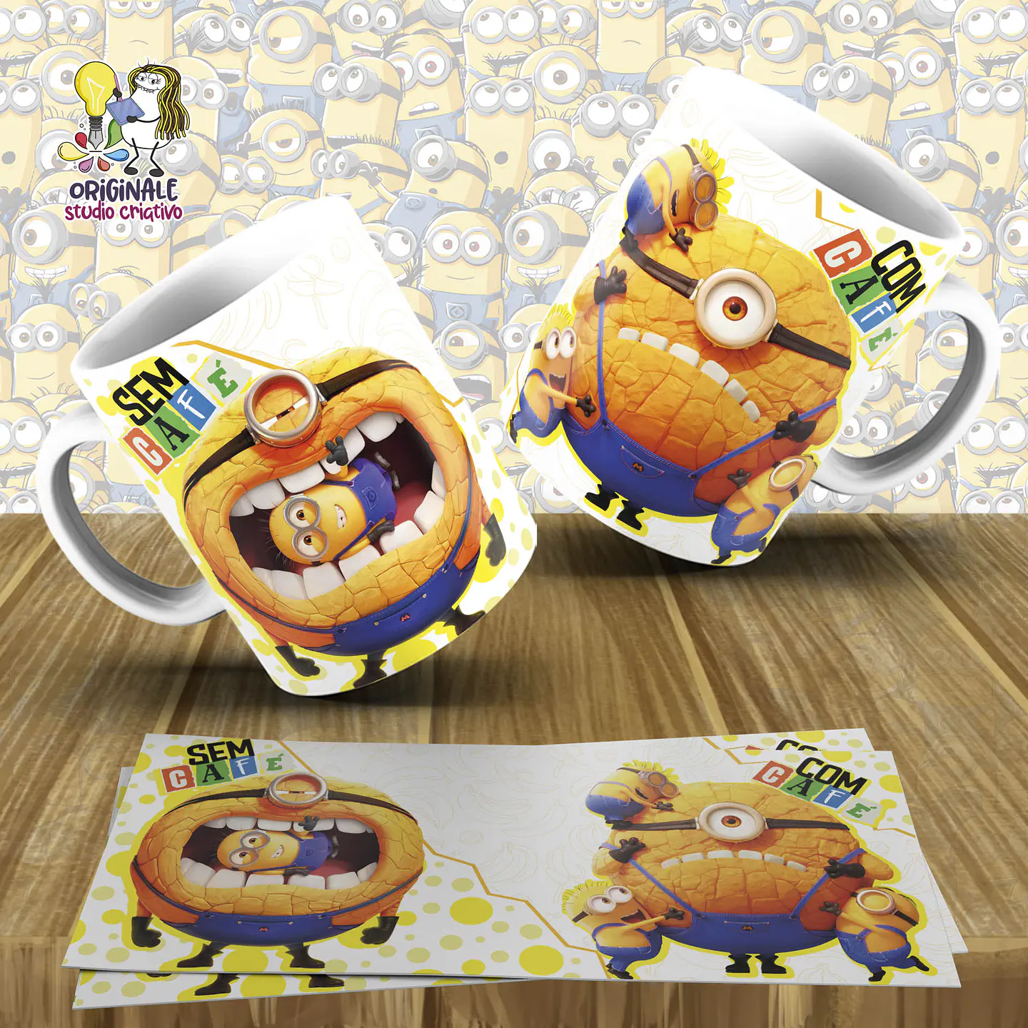 Arquivo Caneca Minnions Café 17