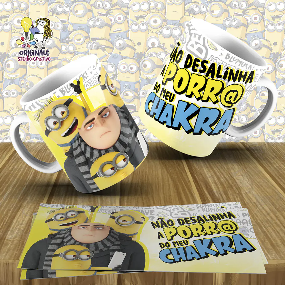 Arrquivo Canecas Minnions Sinceros 6