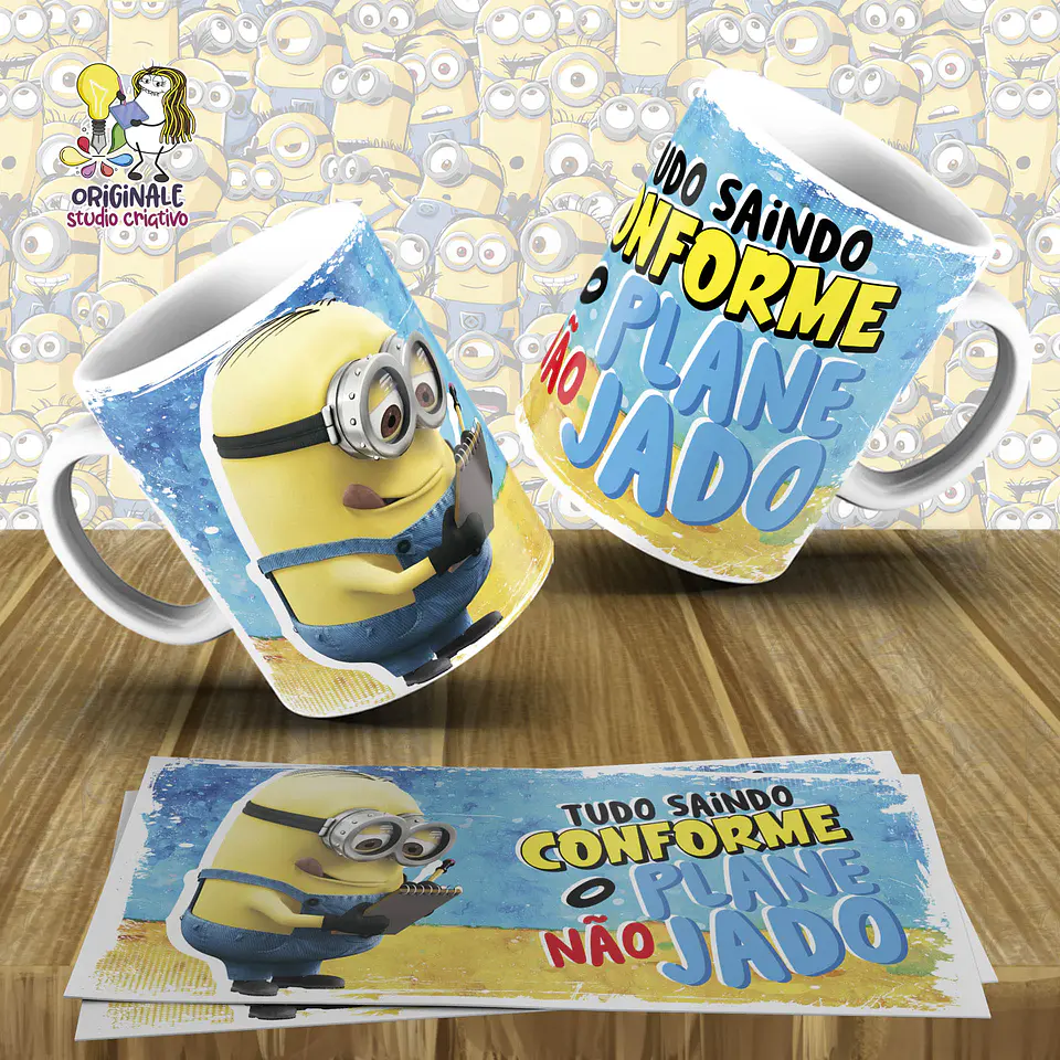 Arrquivo Canecas Minnions Sinceros 15