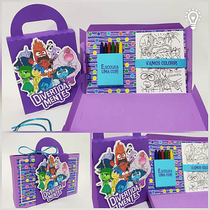 Arquivo Maleta de Colorir Divertidamente
