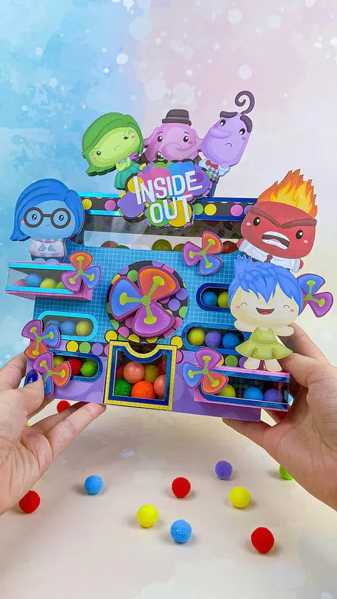 Arquivo de Corte Divertidamente - Caixa Bolinhas