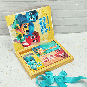 Arquivo de Corte Kit Diversão Frutos do Espirito Divertidamente