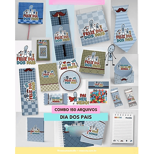 Arquivo Kit Dia dos Pais Completo