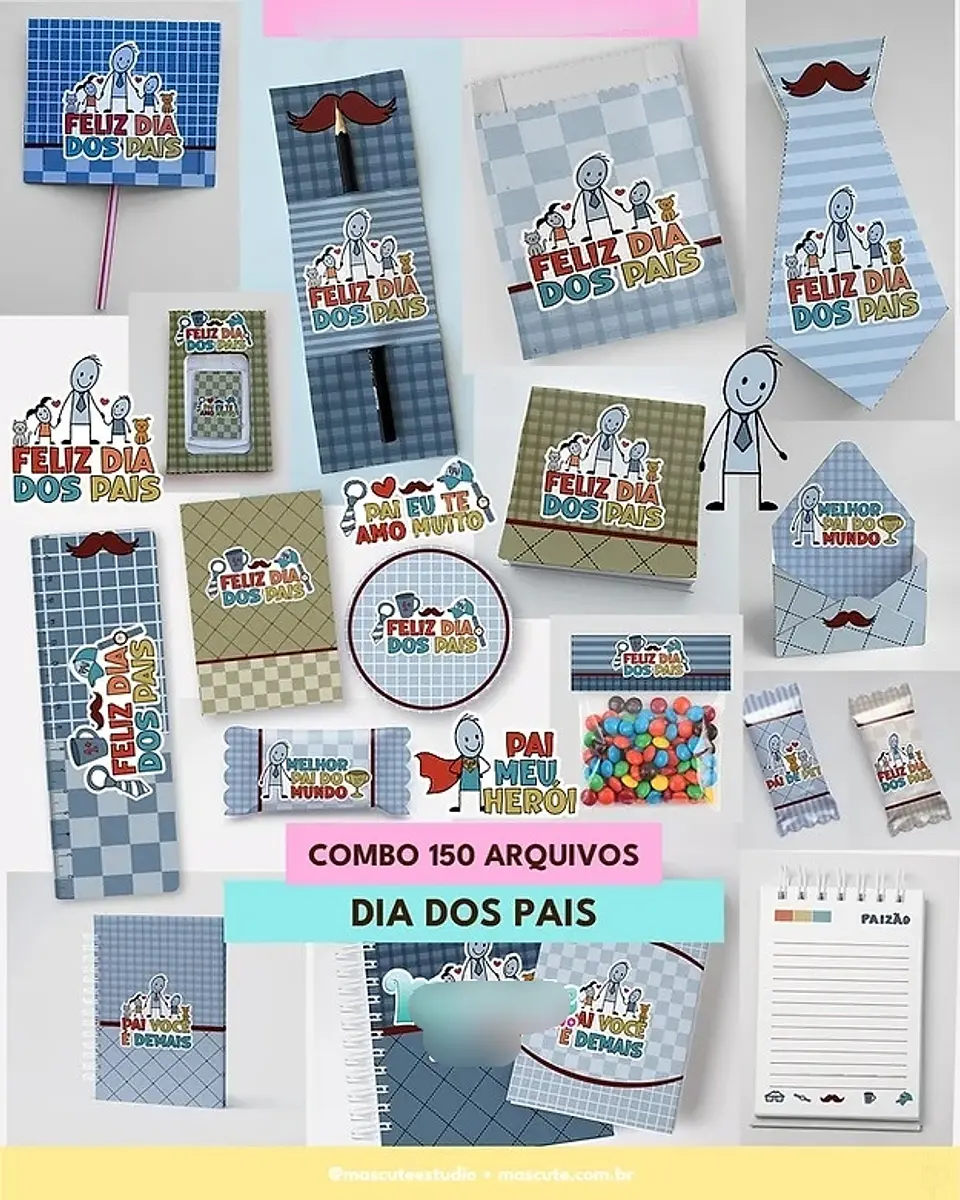 Arquivo Kit Dia dos Pais Completo 1